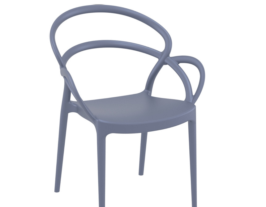 Mila/PL* Armchair Dark Grey