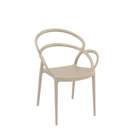 Mila/PL* Armchair Taupe