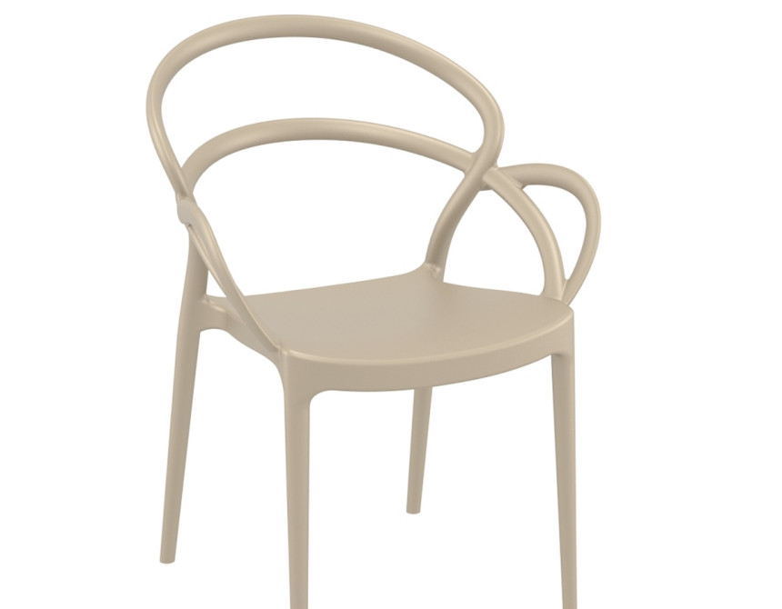 Mila/PL* Armchair Taupe