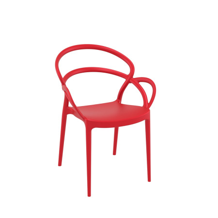 Mila/Pl* Armchair Red