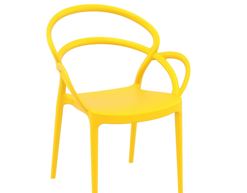 Mila/PL* Armchair Yellow