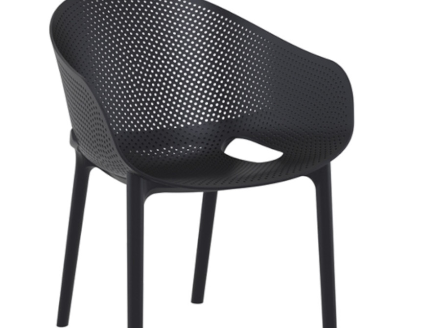 Sky Pro* Armchair Black