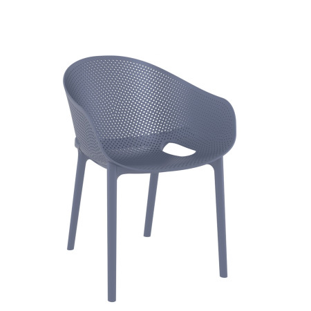 Sky Pro* Armchair Dark Grey