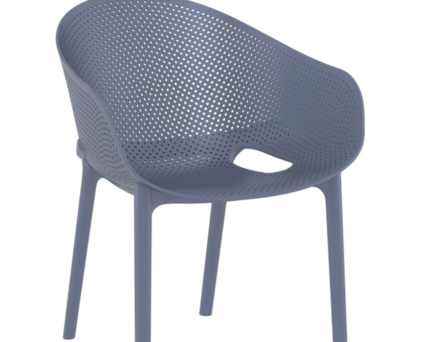 Sky Pro* Armchair Dark Grey