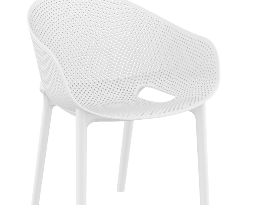 Sky Pro* Armchair White