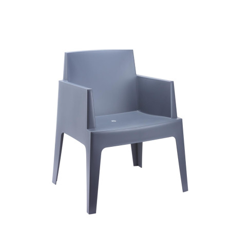Box/P* Armchair Dark Grey