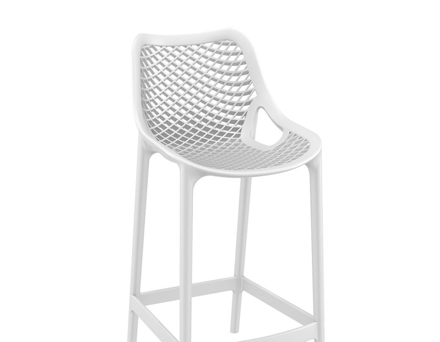 Air/S-65* Barstool White PL