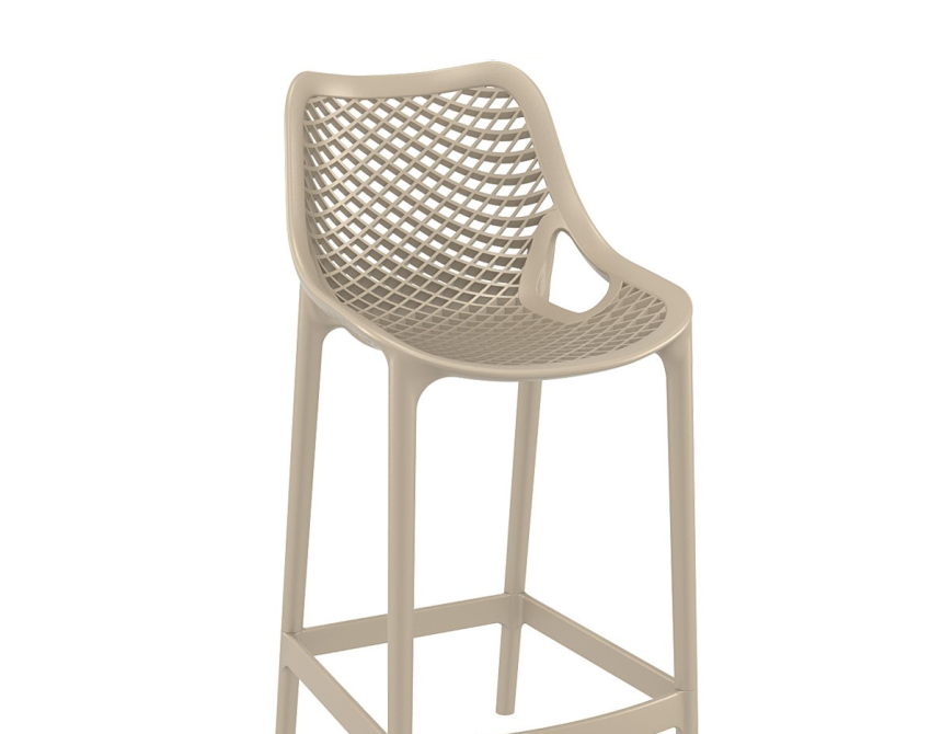 Air/S-65* Barstool Taupe PL