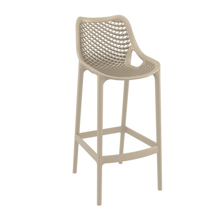 Air/S-75* Barstool Taupe PL