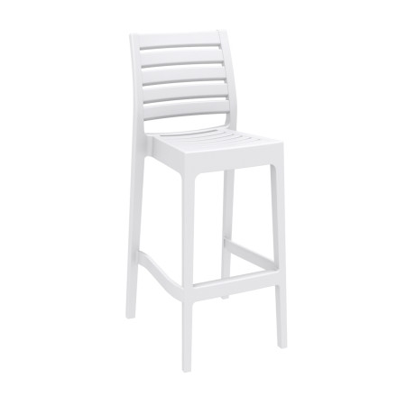 Ares/S* Barstool White 75cm PL