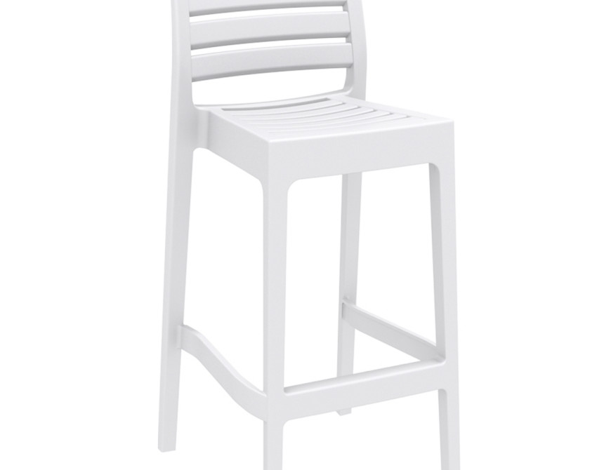 Ares/S* Barstool White 75cm PL