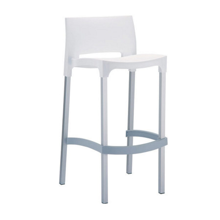 Gio* Barstool Beige 75cm Alu PL