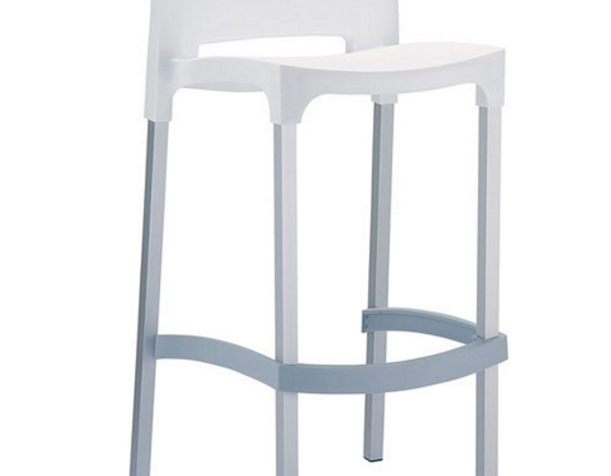 Gio* Barstool Beige 75cm Alu PL