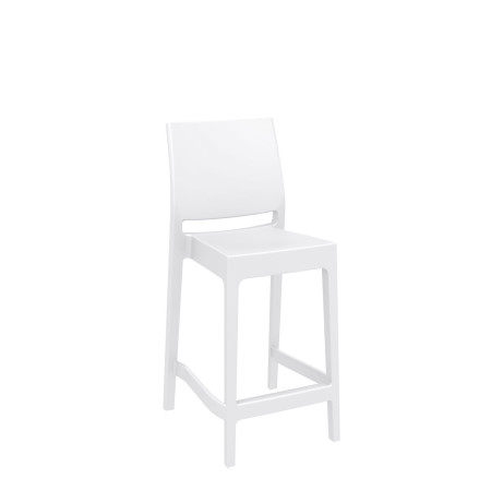 Maya/S-65cm* Barstool White PL