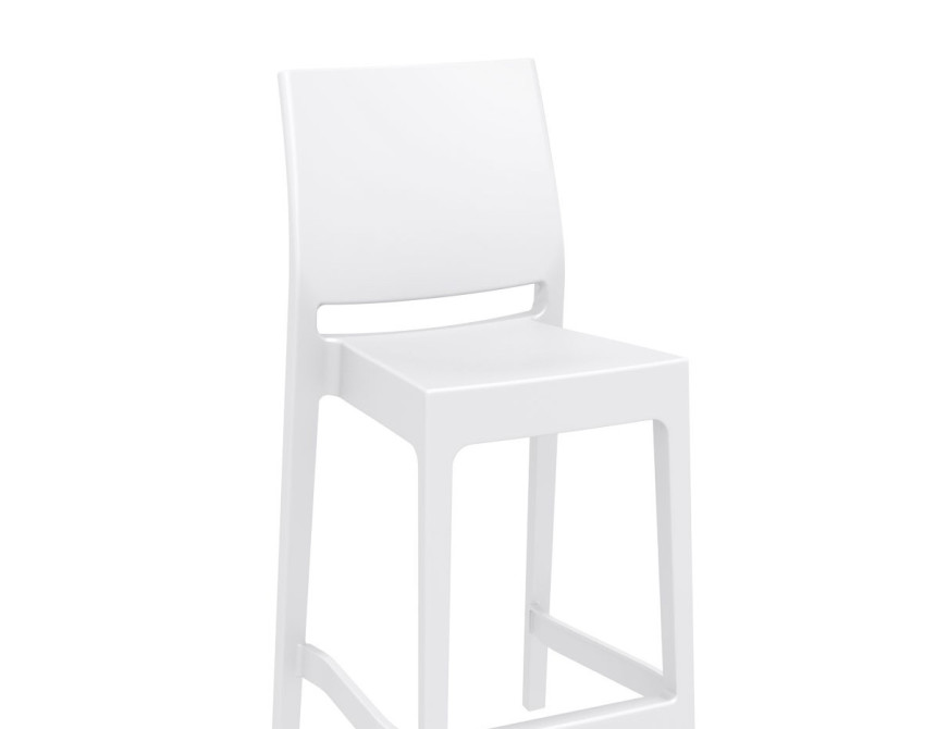 Maya/S-65cm* Barstool White PL