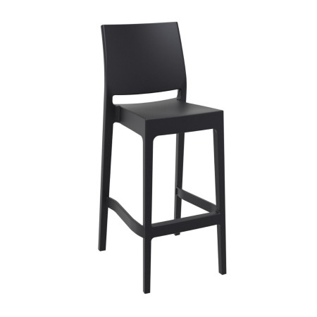 Maya/S-75cm* Barstool Black PL