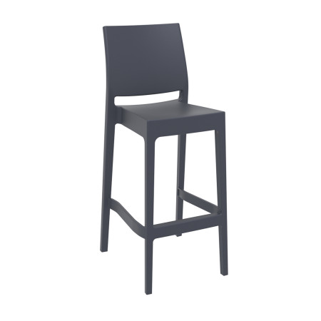 Maya/S-75cm* Barstool Dark Grey PL