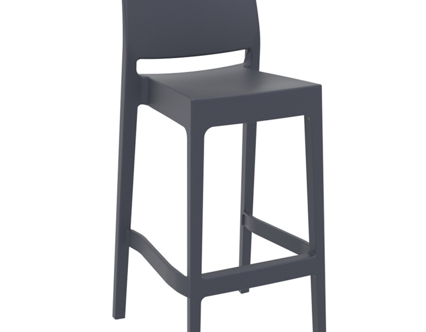 Maya/S-75cm* Barstool Dark Grey PL
