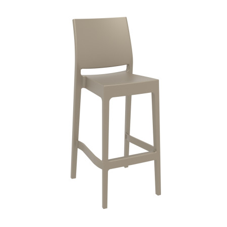 Maya/S-75cm* Barstool Taupe PL