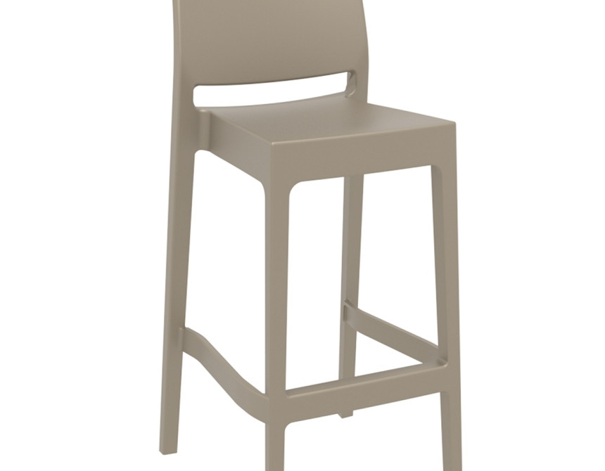 Maya/S-75cm* Barstool Taupe PL