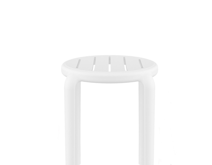 Tom/S-45cm* Stool White PL
