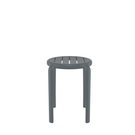 Tom/S-45cm* , Stool Dark Grey PL