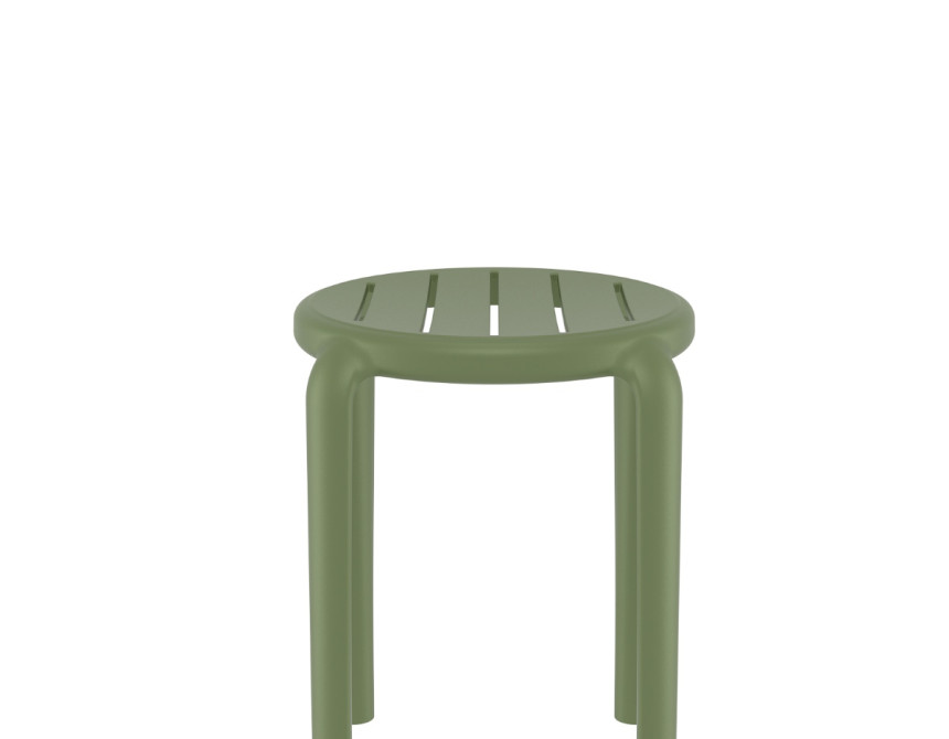 Tom/S-45cm* Stool Olive Green PL