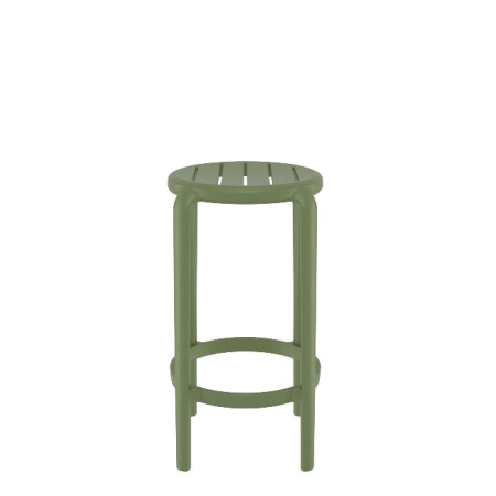 tom/S-65cm* Barstool Olive Green PL