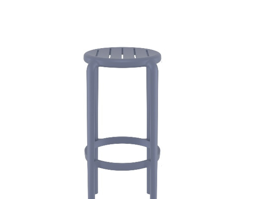 Tom/S-75cm* Barstool Dark Grey PL
