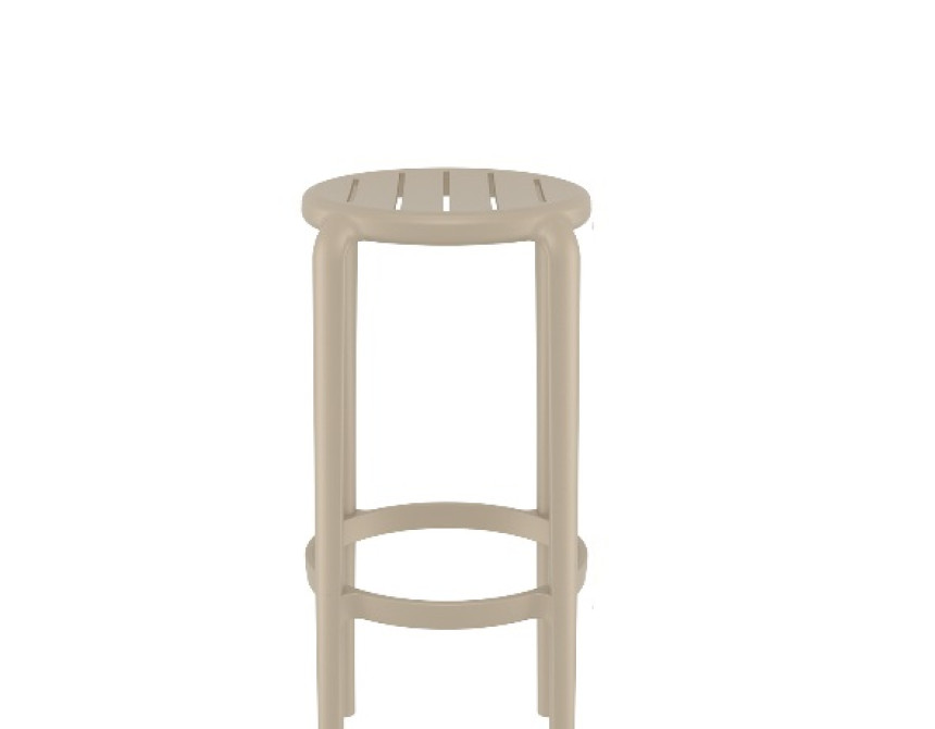 Tom/S-75cm* Barstool Taupe PL