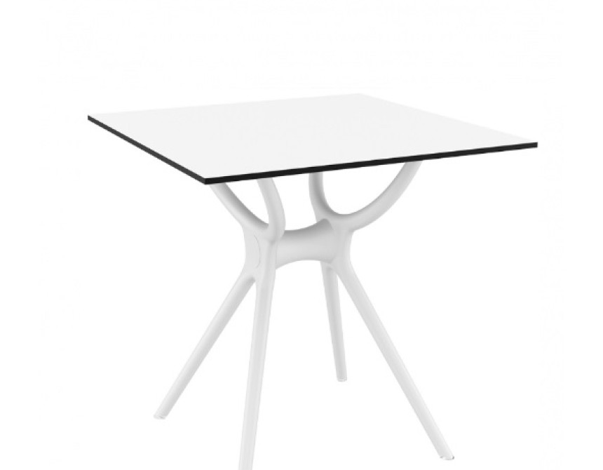 Air/T80x80xh.74cm* Table White