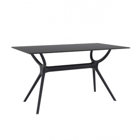 Air/T* 140x80xh.74cm Table Black