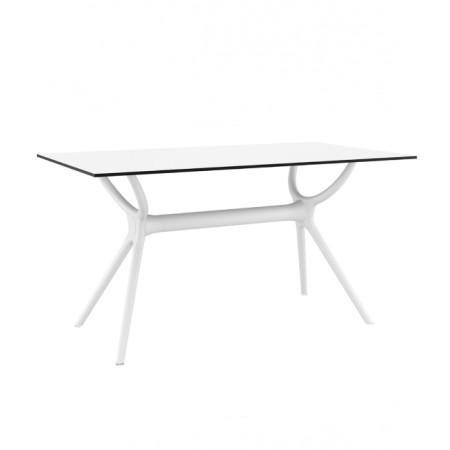 Air/T 140x80xh.74cm* Table White