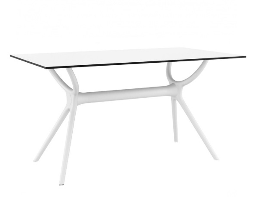 Air/T 140x80xh.74cm* Table White