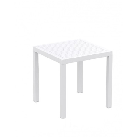 Ares/T80x80xY.75cm* Table White PL