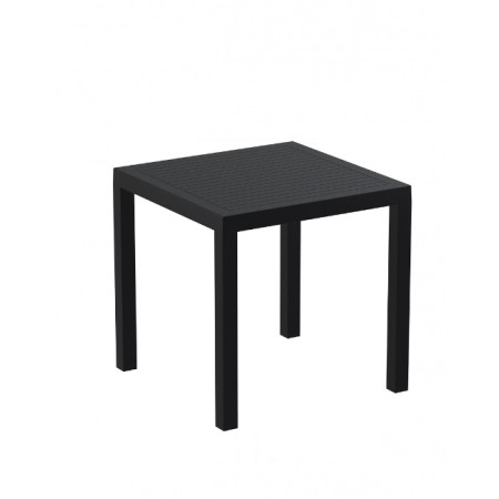 Ares/T80x80xY.75cm* Table Black PL