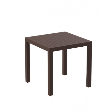 Ares/T80x80xY.75cm* Table Brown PL