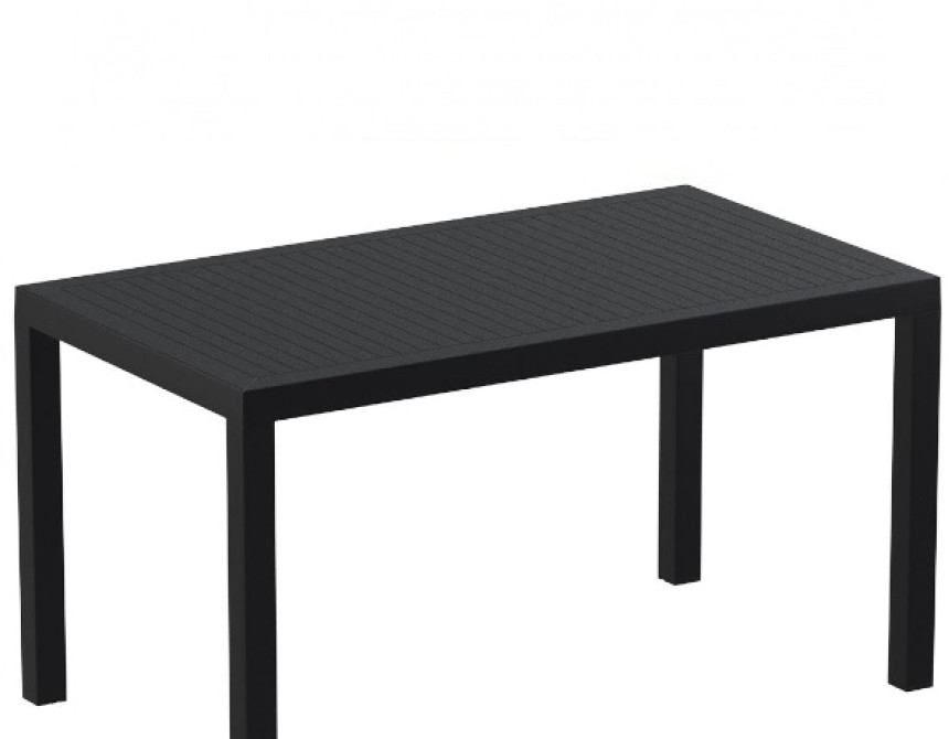 Ares/T140x80xY.75cm* Table Black PL