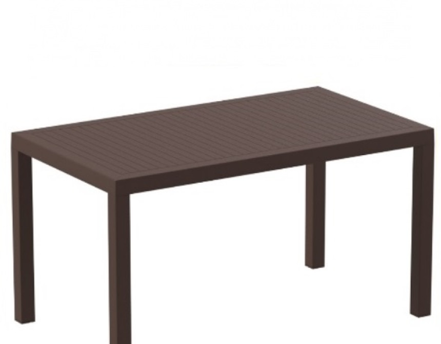 Ares/T140x80xh.75cm* Table Brown PL