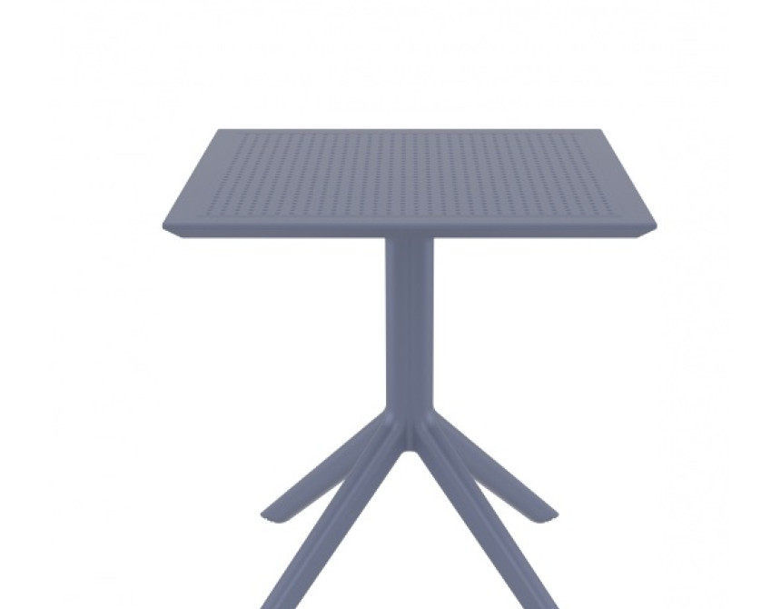 Sky/T70x70xh.74cm* Table Dark Grey PL