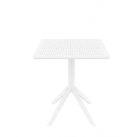 Sky/T80x80xh.74cm* Table White PL