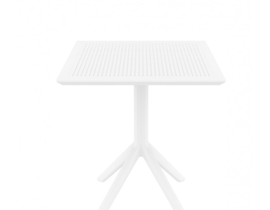Sky/T80x80xh.74cm* Table White PL