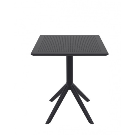 Sky/T80x80xh.74cm* Table Black PL