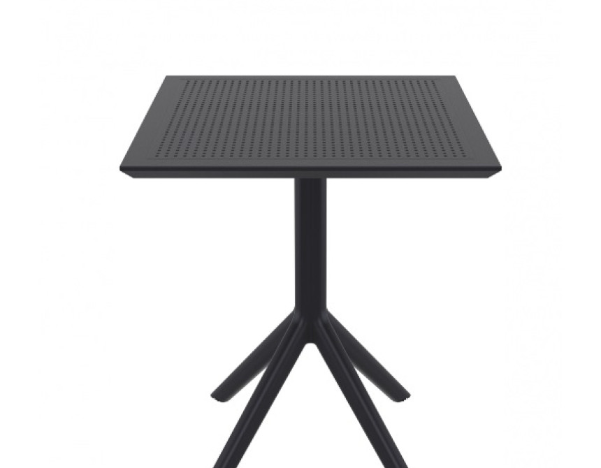 Sky/T80x80xh.74cm* Table Black PL