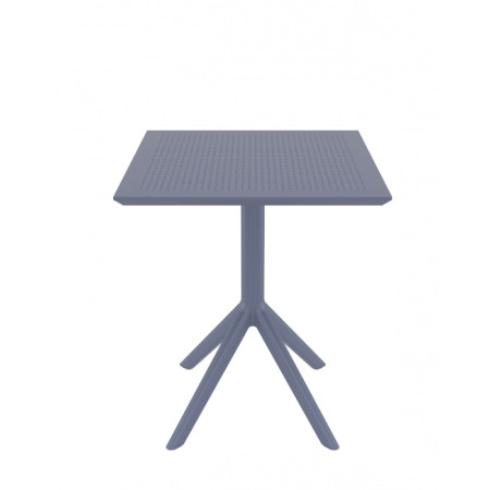 Sky/T80x80xY.74cm* Table Dark Grey  PL