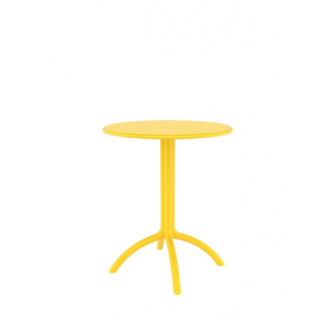 Octopus Φ60xh.75cm* Table Yellow PL
