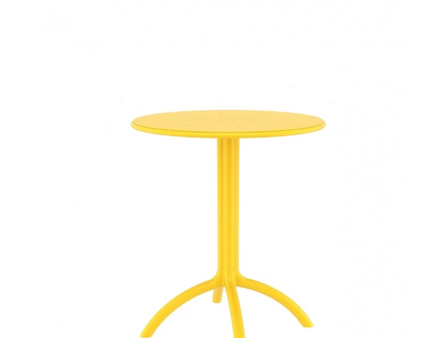 Octopus Φ60xh.75cm* Table Yellow PL