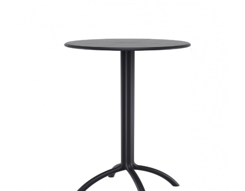 Octopus Bar* Φ60xh.108cm Table Black