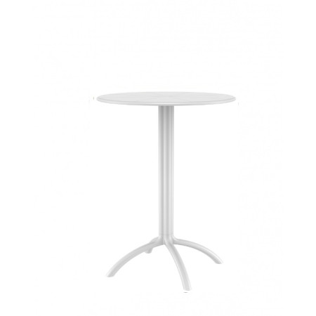 Octopus Bar* Φ60xh.108cm Table White