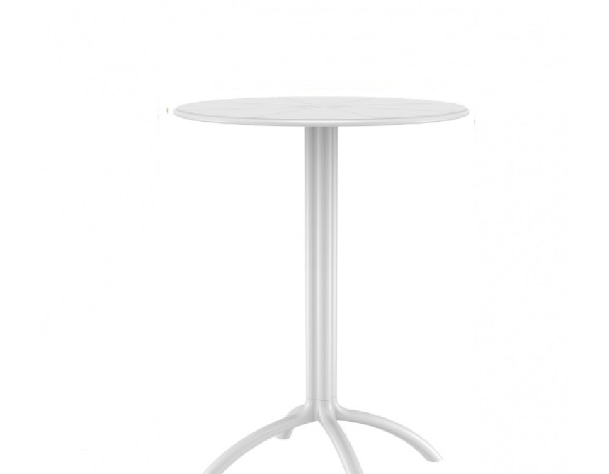 Octopus Bar* Φ60xh.108cm Table White
